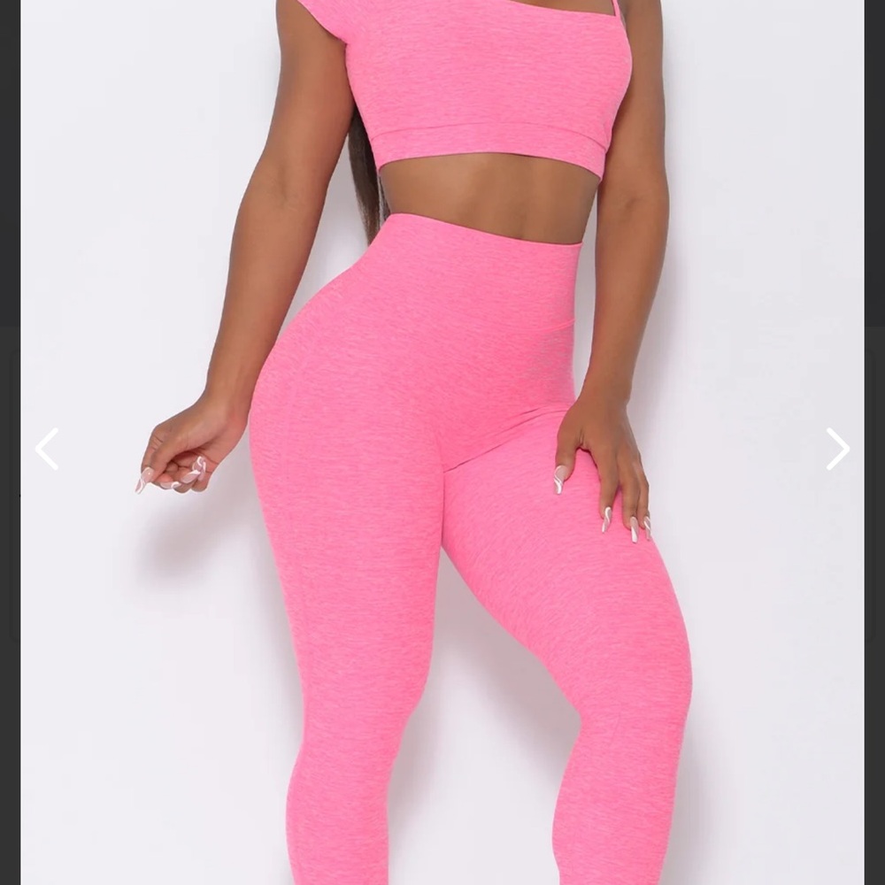 Bombshell Women's Pink Activewear leggings